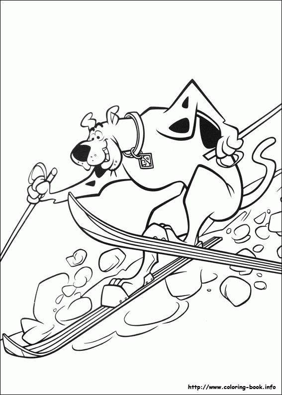 Scooby Doo kolorowanki